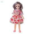 Ball Jointed Doll 12 Inch Doll 1/6 BJD Dolls with Clothing Accessories, Princess for Girls, Doll Collector Smart Doll Birthday Gifts. 