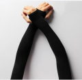Arm Sleeves With Hand Cover for men and women -Black. 