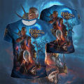 Baldur's Gate III games 3D printed T-shirt men women kids Short Sleeve T shirt casual hip hop summer tee tops graphic tshirt top. 