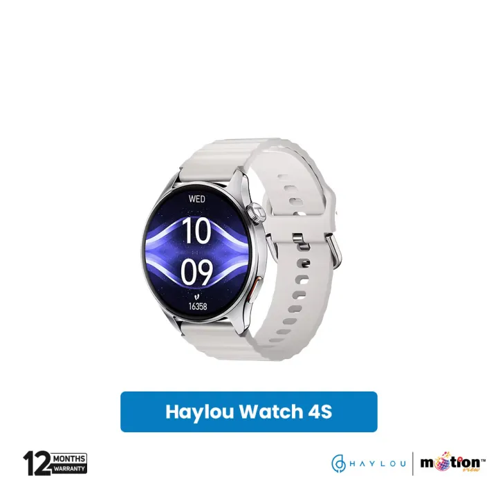 Haylou%204S%201.43"%20AMOLED%20Display%20With%201ATM%20Waterproof%20BT%20Calling%20Smart%20Watch%20-%20Image%203