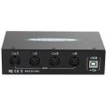 MIDI Box-1 x MIDI box
1 x cable
1 x English manual-Black.