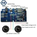 【Daily Necessities For Anyone Store】Radio Receiver Module Bluetooth MP3 Decoder Board Wireless Decoding Player Support TF Card U-Disk USB Board. 