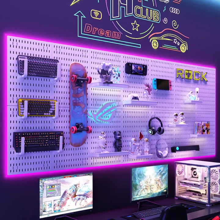 Multi-Functional%20No-Punch%20Shelf%20DIY%20Wall%20Decorative%20Shelf%20E-Sports%20Gaming%20Equipment%20Character%20Model%20Storage%20Display%20Shelf%20-%20Image%204