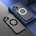 Luxury Matte Armor Magnetic For Magsafe Wireless Charge Case For iPhone 15 14 13 11 12 Pro Max Mini Plus XS Max XR X Cover funda Alien Alien. 