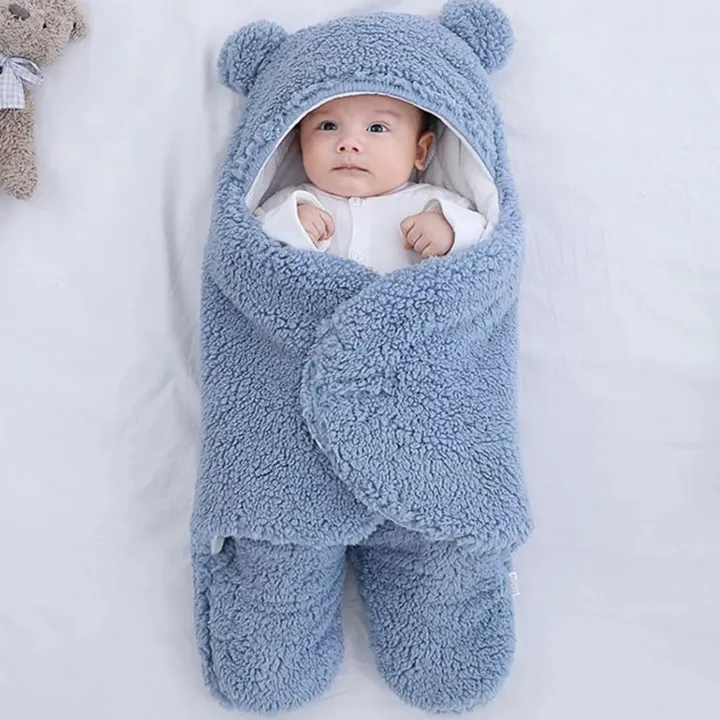 Newborn%20Blanket%20Baby%20Sleeping%20Bag%20-%20navy%20color%20-%20Image%204
