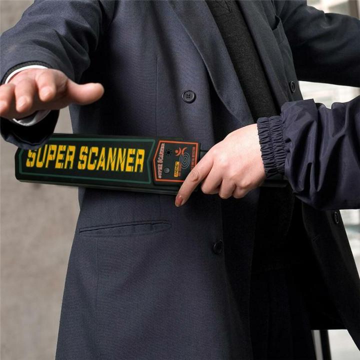 Super Scanner Hand Held Metal Detector