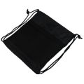 Outdoor Women Men Nylon Black Ultralight Backpack Football Basketball Bag String Drawstring Hunting Hiking Gym Sport Bags. 