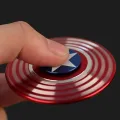 Captain America Shield Hand Spinner Iron Man Fidget Alloy Puzzle Toys. 
