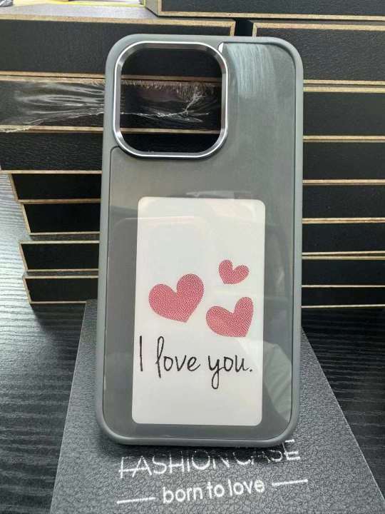 DIY%20Phone%20Case%20For%20iPhone%2013%2014%2015%20Pro%20Max%20Protective%20Cover%20Personalized%20Epaper%20Battery%20Free%20Eink%20Screen%20Smart%20NFC%20APP%20Refresh%20-%20Image%202