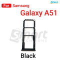 For Samsung Galaxy A51 A71 Sim Tray Micro SD Card Slot with Sim Ejector Pin Replacement Part. 