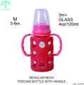 Baby Feeder Minitree Regular Neck Baby Feeding Glass Bottle 3m+ 120ml Multicolor Available. 