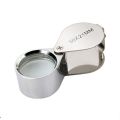 Portable 30x Power 21mm Jewelers Magnifier Gold Eye Loupe Jewelry Store Magnifying Glass With Exquisite Box.