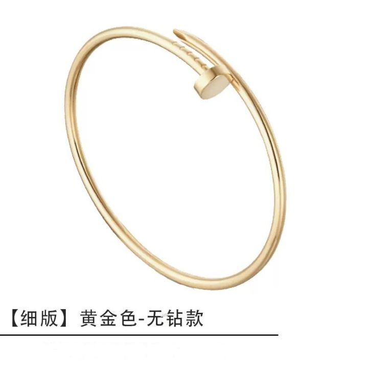Card%20Nail%20Bracelet%20S925%20Sterling%20Silver%20Plated%2018K%20Gold%20Diamond-Embedded%20Light%20Luxury%20All-Match%20Fashionable%20Elegant%20Bracelet%20Bracelet%20-%20Image%207