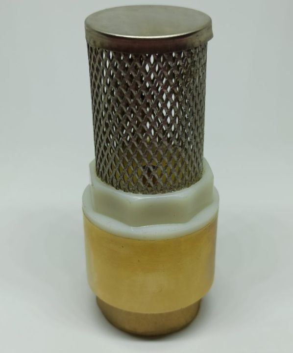Foot%20Valve%20With%20Filter%203/4"%20Inch%20Female%20Check%20Bulb%20For%203/4"%20Inch%20Pipe%20Fitting%20Copper%20Body%20With%20Stainless%20Steel%20Net%20Filter%20For%20AC%20DC%20Waters%20Pump%20-%20Image%203