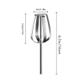 Electric Hand Mixer,Stainless Steel Stirring Whisk,Immersion Blender Cordless Hand Mixer Whisk,3Speed Adjustable Frother Easy to Use. 