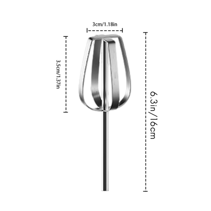 Electric%20Hand%20Mixer,Stainless%20Steel%20Stirring%20Whisk,Immersion%20Blender%20Cordless%20Hand%20Mixer%20Whisk,3Speed%20Adjustable%20Frother%20Easy%20to%20Use%20-%20Image%203