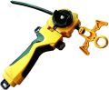 Beyblade Burst B 120 Ultimate Battle Set: Buster Xcalibur with Battling String Launcher Burst Bey Launcher LR (Left & Right Turning) + String Launcher Grip Gold. 