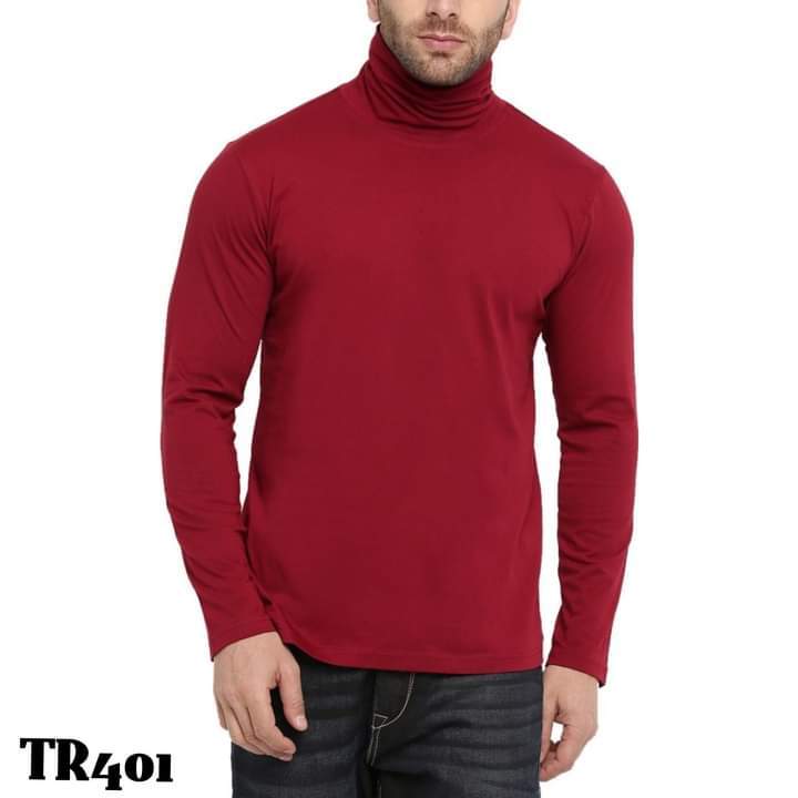 Full%20Sleeve%20High%20Neck%20Winter%20T-Shirt%20for%20Men%20-%20red%20-%20Image%203