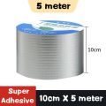 Roof Leakproof Waterproof Tape Aluminium Foil Adhesive Tape Crack Repair Anti-Leakage Pipes Walls Leak Sticker Super Nano Tapes. 