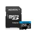 ADATA 256GB Class 10 (microSD-water/shock proof) Memory Card. 