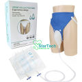 Portable reuseable medical incontinence male female urine container urine collection bag / Silicone Urine Collector Bag Adults Urinal with Urine Catheter Bags for Older Men Woman. 