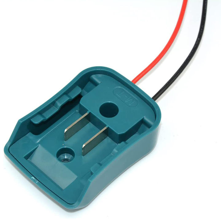 10.8V-12V%20Battery%20Mount%20Dock%20Power%20Connector%20with%2014Awg%20Wires%20Connectors%20Adapter%20Tool%20for%20Makita%20Battery%20DIY,%20Black%20-%20Image%202