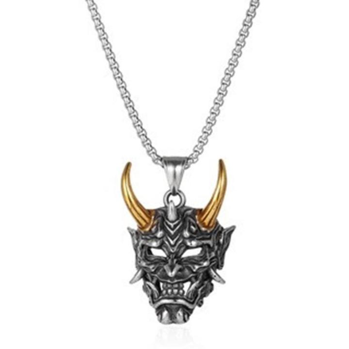 Punk%20Hop%20Rock%20Necklace%20Jewelry%20Horror%20Halloween%20Gift%20Exquisite%20Gothic%20Ghost%20Pendant%20Necklace%20Men's%20Classic%20Retro%20-%20Image%208