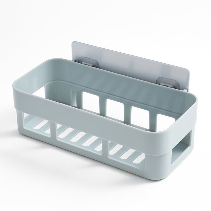China Plastic Suction Cup Bathroom Corner Shelf – Shower & Toilet Storage Rack Organizer (Assorted Colors)