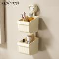 Quick-drain Bathroom Caddy Strong Suction Cup Bathroom Storage Rack with Drainage Easy Installation Anti-slip Design Great Load Bearing Shower Organizer for Kitchen Organizer. 