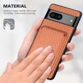 For Google Pixel 6/pixel 7/pixel 7 pro Carbon Fiber Leather Card Magsafe Phone Case. 