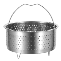 Stainless Steel Steamer Basket Steamer for Instant Cooker with Handle Pressure Cooker Rice Steamer. 
