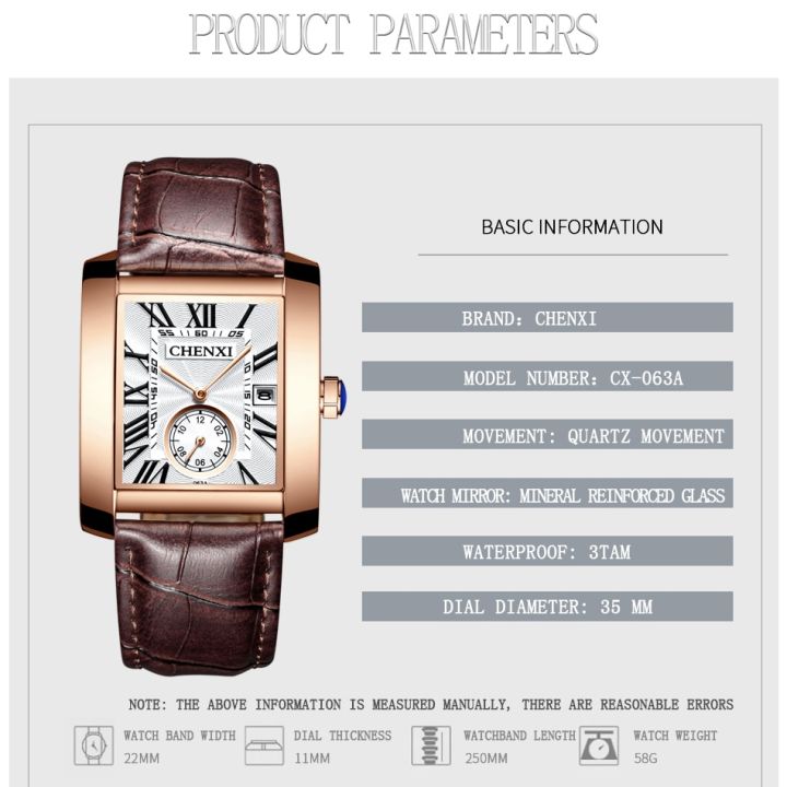 CHENXI%20Vintage%20Classic%20Square%20Brown%20Leather%20Strap%20Wrist%20Watches%20Fashion%20Brand%20Watches%20Men's%20Quartz%20Clock%20-%20Image%208