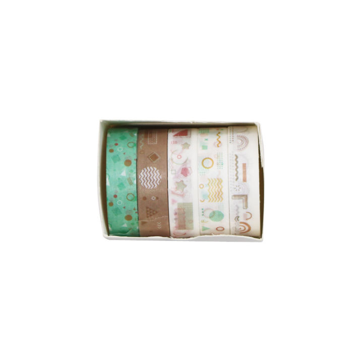 5%20PCS%20Kawaii%20Washi%20Tapes%20Set%20Scrapbooking%20Stickers%20Supplies%20Japanese%20Cute%20korean%20stationery%20Journaling%20Aesthetic%20Masking%20tape%20-%20Image%206