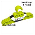 6 Pcs Kids Clothes Hanger Racks Portable Plastic Hangers Windproof Children Coats Hanger Baby Clothing Organizer new - Hanger. 