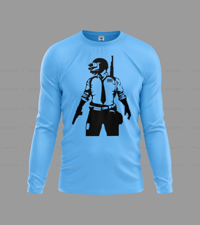 PUBG Jersey Full Sleeve T-shirt For Men - Genji