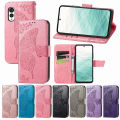 Japanese version suitable for Fujitsu Arrows N mobile phone leather case F51C Sharp Aquos V6 mobile phone case. 