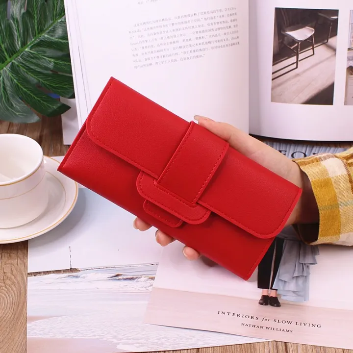 Ladies%20leather%20wallet%20women%20long%20flap%20high-end%20luxury%20long%20multifunctional%20buckle%20leather%20wallet%20-%20Image%207