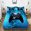 Game 3D Comforter Set Queen Bed Sheet Sets Boys Girls Home Bedclothes High Quality Cotton Fitted Sheets Quilt Duvet Cover.