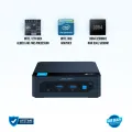 Qbits Lania Mini F Intel N95 Processor 16GB DDR4 RAM 256GB M.2 NVMe SSD. 