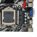 LGA 1155 Motherboard, WiFi M.2 B75 MS Motherboard HD Multimedia Interface USB3.0 Support DDR3 Memory SATA3.0 Replacement for Home Entertainment. 