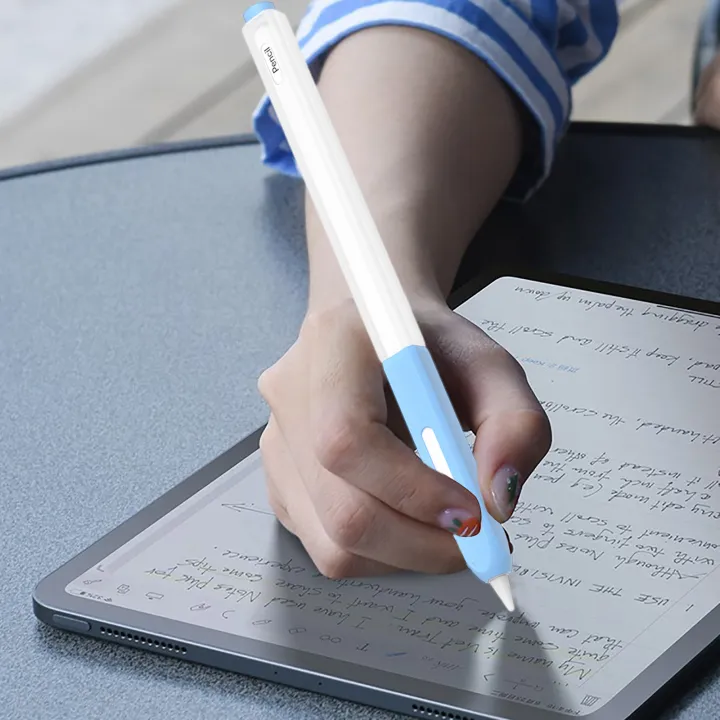 Soft%20Silicone%20Protective%20Case%20Ultra-thin%20Color-blocking%20Pen%20Sleeve%20Compatible%20For%20Ipencil%202nd%20Generation%20Stylus%20-%20Image%205