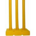 Cricket Plastic Stumps/Yellow,Blue. 