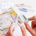 Scissors Creative Mini Portable Folding Scissors Simple Paper-Cutting Art Tool Stationary Scissors. 