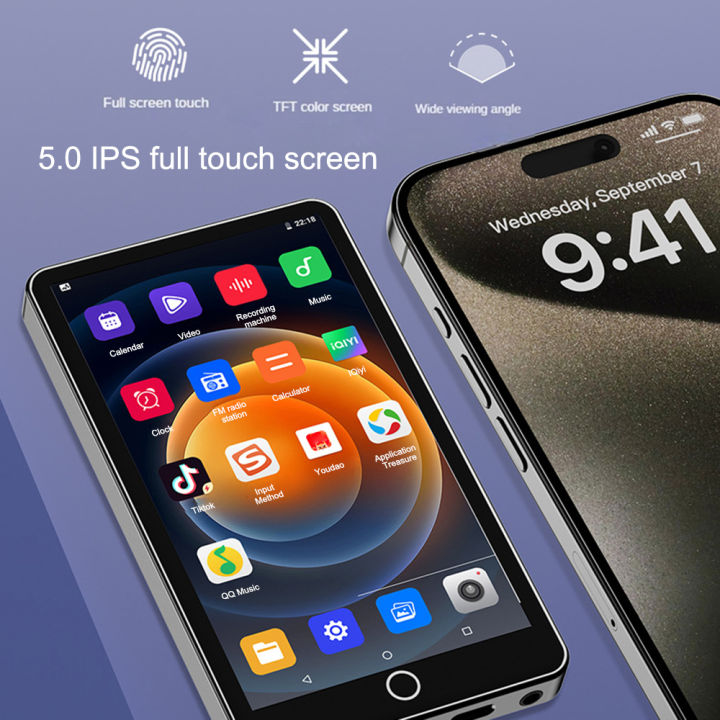 Camera%20Mp4%20Player%20Bluetooth%20Wifi%20Android%2016gb%20Touch%20Screen%20Hifi%20Music%20Voice%20Recorder%20Video%20Mp3%20Player%20TF%20Card%20Speaker%20Free%20App%20-%20Image%202