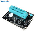 【The road to happiness Store】AVR ISP Shield Burning Bootloader Programmer Atmega328P Bootloader Module With Buzzer And LED Indicator for Arduino UNO R3.
