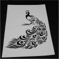 Stencil for Wall & Fashion Painting Template 10in by 8in..