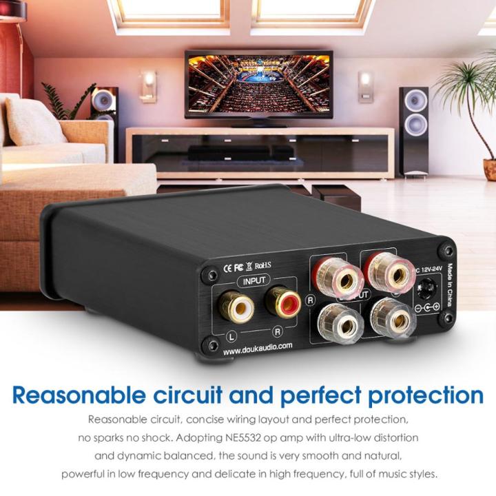 Douk%20Audio%20NS-04G%20PRO%20HiFi%202.0%20Channel%20Mini%20Class%20D%20TPA3116%20Digital%20Amplifier%20Stereo%20Audio%20Amp%20100W*2%20For%20Speaker%20-%20Without%20Power%20Supply%20-%20Image%205