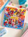 Spider-Man waterproof sticker pack of 100 sheets.