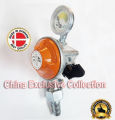 Denmark (22mm) LPG Gas Safety Sensor Device Cum Meter Regulator –Premium Quality. 