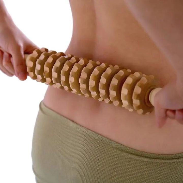 Cellulite Tool,Handheld Cellulite Trigger Point Manual Muscle Release Roller Stick Massager